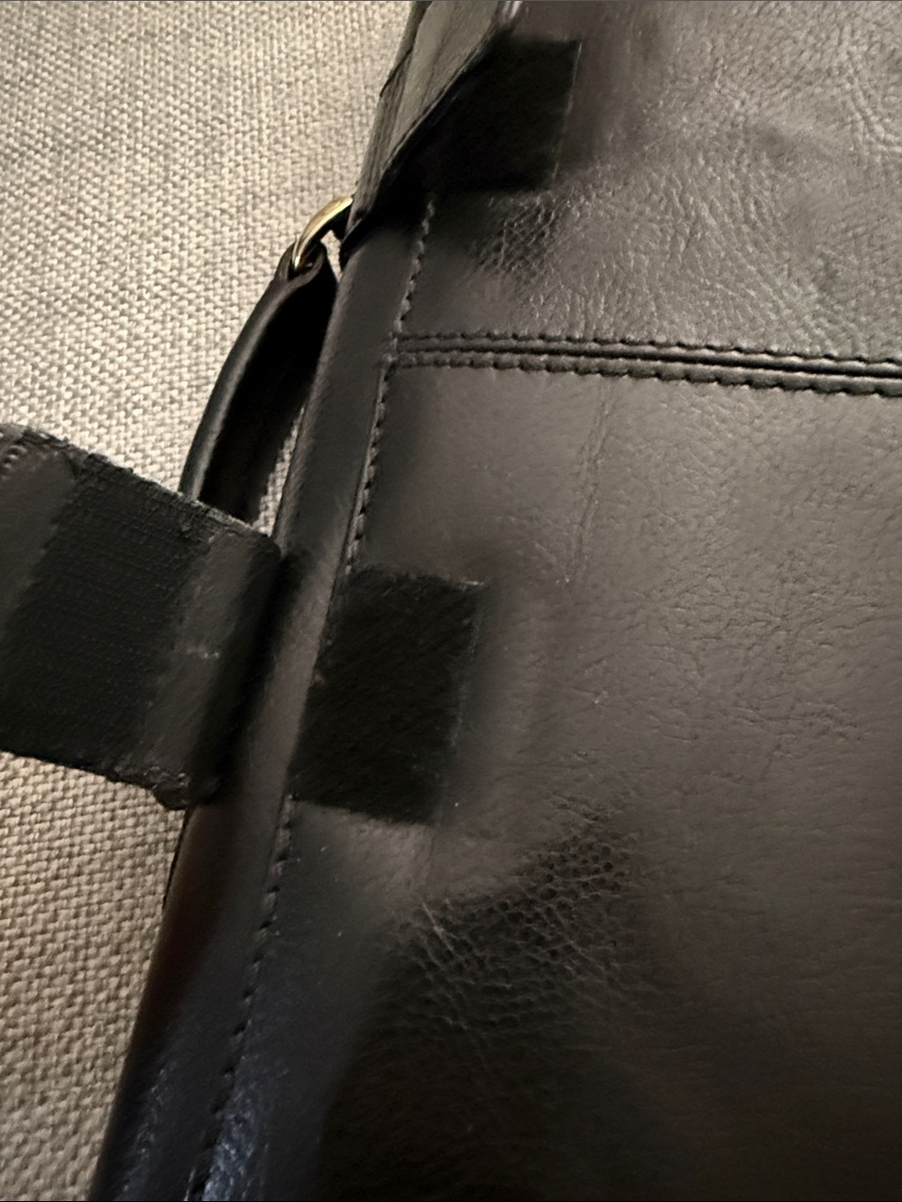 VINTAGE BLACK UMI BRIEFCASE - Picture 9 of 16